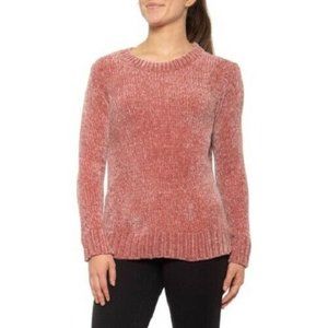 Orvis Pink Chenille Sweater